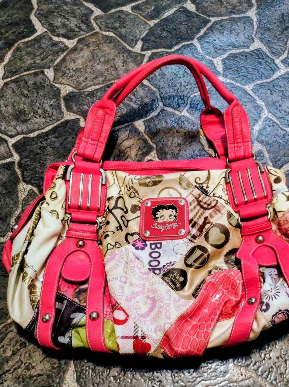 Betty Boop pink shoulder bag VINTAGE